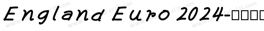 England Euro 2024字体转换